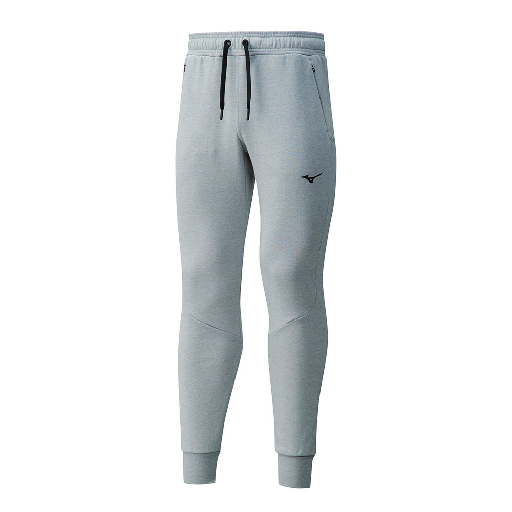 Panske Tepláky Mizuno Athletic Rib Siva Vypredaj RQKO24716
